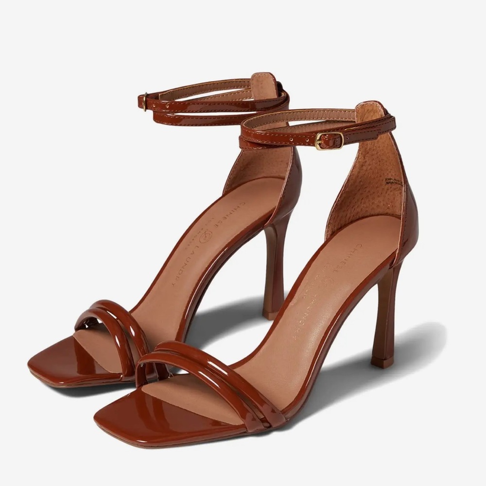 Chinese Laundry Women's Jasmine Stiletto Patent Sandals — Size 9